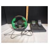 Gaming Steering Wheel w/ Pedals