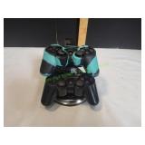 (2) PS3 Controllers w/ Stand