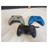 (2) Xbox Controllers & (1) Logitech F310 Gamepad
