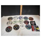 Lot of PlayStation Video Games w/ Memory Cards