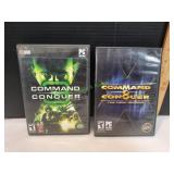 (2) Command & Conquer PC Video Games