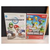 Mario Kart & Super Mario Bros Wii Video Games