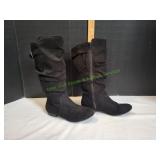 Lower East Side Knee High Casual Boots, Sz 7.5W