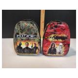 (2)GI Joe Rise of the Cobra Metal Lunchboxes
