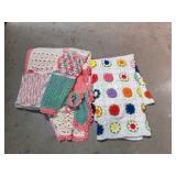 (2) Crochet Blankets