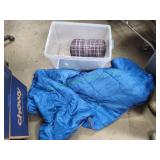 Tote w/ Sleeping Bag & More