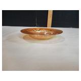 Jeannette Glass Iridescent Butter Dish Plate