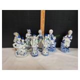 (8) Vtg Porcelain Figurines