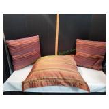 (3) Throw Pillows