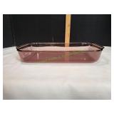 Pyrex Cranberry 2-Qt Baking Dish