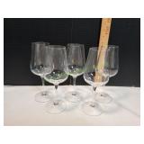 (5) Wine Glasses