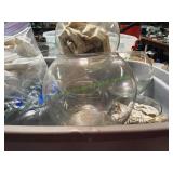 Lot of Centerpiece Fish Bowls