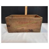 Vaseline Blue Seal Wooden Crate