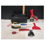 Small Soft Side Tote w/ Tools & Tape Gun