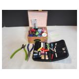 Mini Sewing Kit, Thread & Tools