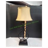 31" Metal Lamp w/ Shade