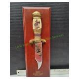 General Robert E Lee Bowie Knife w/ Display