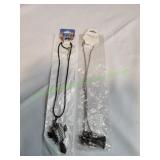 (2) Attack on Titans & (1) Dr. Who Necklaces