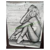 Pamela Anderson Vinyl Poster