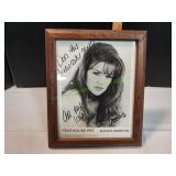 Penthouse Pet Alexus Winston Signed Framed Photo