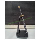 Lanxiton Mini Katana Sword w/ Stand