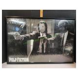 Framed Pulp Fiction Poster
