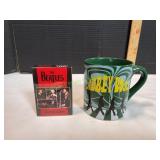 Beatles Abbey Road Coffee Mug w/ Playing Cards