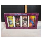 Jimi Hendrix Set of Four 10oz Glasses