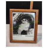 Penthouse Pet Mason Marconi Signed Framed Photo