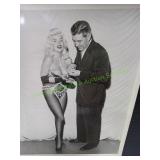Vtg Jayne Mansfield & Jim Binkley Photo