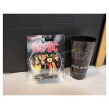 Hot Wheels AC/DC Diecast Car w/ AC/DC Tumbler