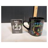 Beatles Abbey Road Coffee Mug w/ Playing Cards