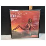 Framed Nicki Minaj Screen Print