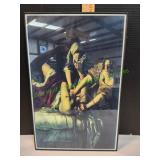 11x17 Framed Judith Slaying Holofernes Poster