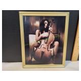 Framed Tina Guo Print, Signed