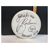 Jason Bonham Signed Remo Drum Skin