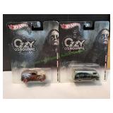 (2) Hot Wheels 1:64 Scale Ozzy Osborne Diecast