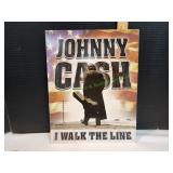 12.5x16 Johnny Cash I Walk the Line Metal Sign