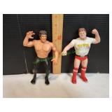 Vtg Ricky the Dagon Steamboat&Roddy Piper Figures