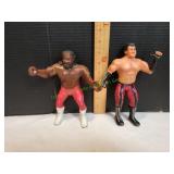 Vt Junkyard Dog&Brutus the Barer Beefcake Figures