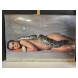 Natassja Kinski and The Serpent Framed Poster