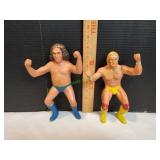 Vtg Andre the Giant & Hulk Hogan Action Figures