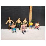 (7) Wrestling Action Figures