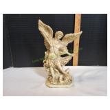 St Michael in Battle Figurine