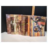 (9) Vtg Rock-n-Roll Folders