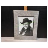 Matted Black & White Kirk Douglas Signed Print