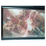 Framed Attack on Titan Poster