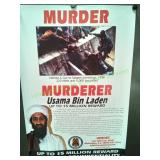 Wanted Poster for Usama Bin Laden