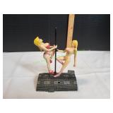 (2) Pole Dancer Figures
