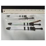 (3) Metal Replica Swords